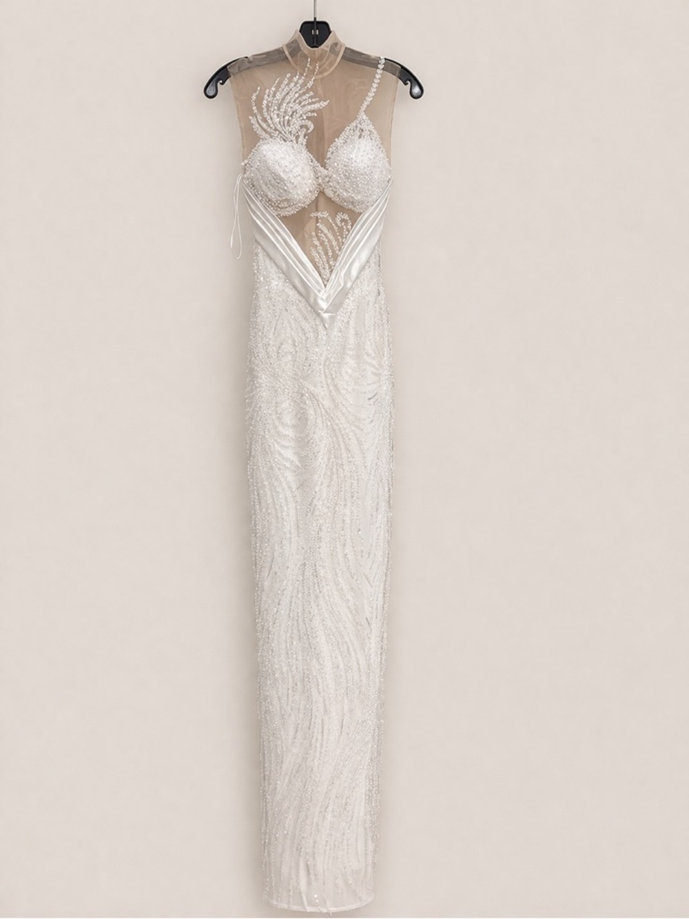 NEW WITH TAGS Evening Gown / Long formal Dress in White